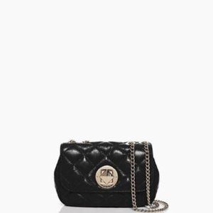 Kate Spade Gold Coast Christy Black Crossbody Shoulder Bag
